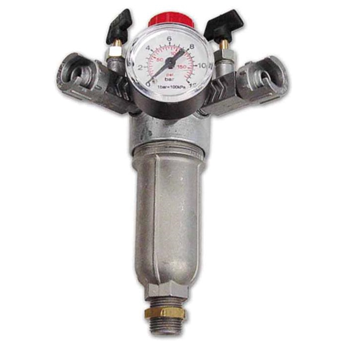 Filtro pneumatico compressore di controllo aria regolatore di pressione per sistema ad aria compressa con raccordo 