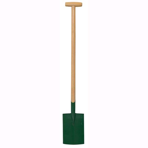Image of Vanga Pala Da Giardino Quadra In Acciaio Con Manico In Legno A T -208085t