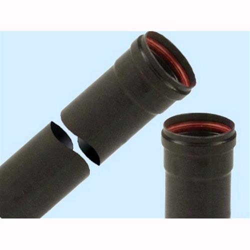 Tubo Stufa A Pellet Aeternum Nero Spessore 1,2mm Ø 10 -x H. 100 Cm 1pz