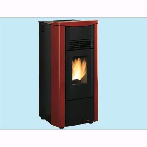Image of Stufa a pellets Giusy Plus 8 canalizzata Nordica 120kg 50x50xh102 cm
