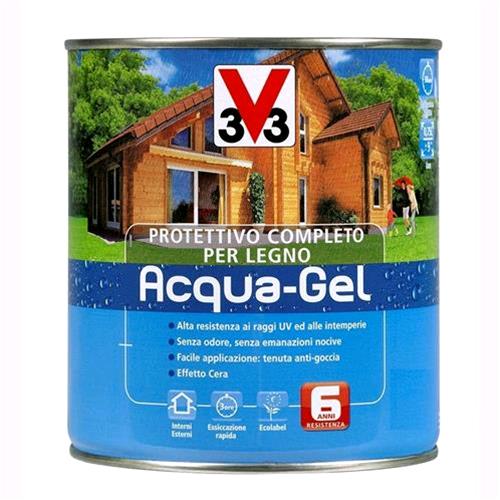 Image of V33 Protettivo Completo Legno Acqua-Gel Colore Noce Chiaro 2,5 litri